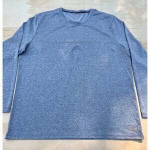Copper Fit Gray Activewear Sweatshirt Long Sleeve Mens Women Size XL Relaxed Fit